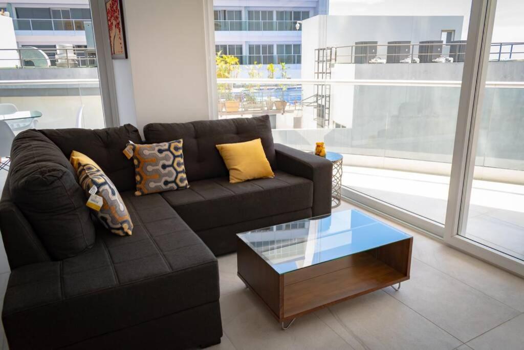 M3 Lujoso Y Comodo Departamento Con Playa 2 Piscinas Cancha De Tenis Jacuzzi Seguridad 24 Horas Манта Екстер'єр фото