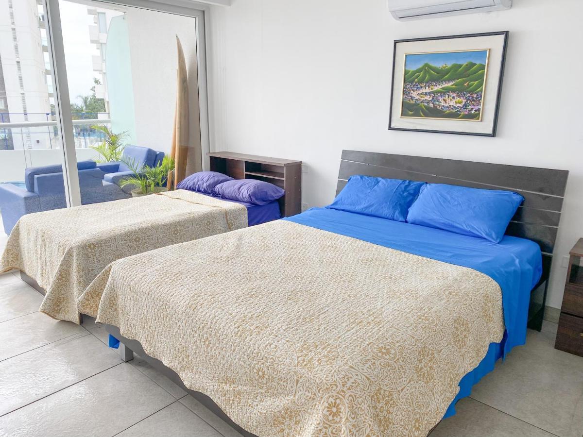 M3 Lujoso Y Comodo Departamento Con Playa 2 Piscinas Cancha De Tenis Jacuzzi Seguridad 24 Horas Манта Екстер'єр фото